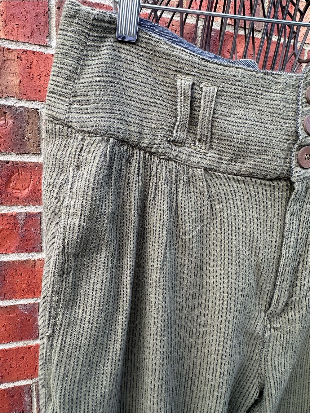Free People Trouser Relaxed High-Rise Ankle Crop BOHO Festival Gorpcore Academa - Picture 6 of 17